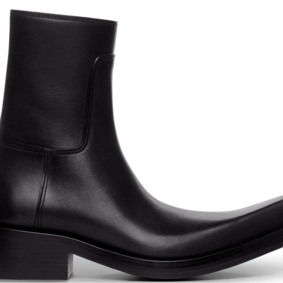 BALENCIAGA Santiago Square Toe Boot (Men) size 46/13 - Picture 2 of 13